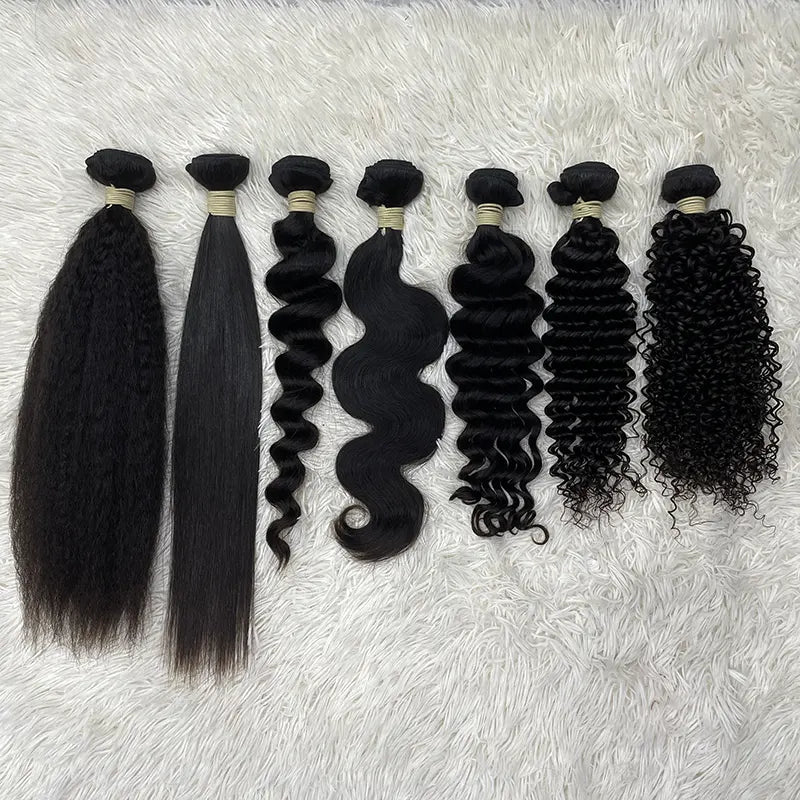 15A Raw Single Donor Virgin Hair Weave