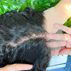 10A Custom HD/Transparent Closure Raw Hair Wig Deep Wave