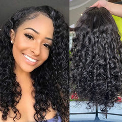 10A Custom HD/Transparent Closure Raw Hair Wig Loose Wave