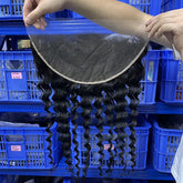 13x6 HD/ Transparent Frontal Deep Wave