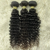 15A Raw Single Donor Virgin Hair Weaving Deep Wave
