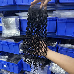 5x5 HD/ Transparent Closure Deep Wave