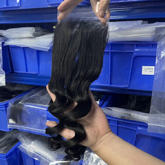 5x5 HD/ Transparent Closure Loose Wave
