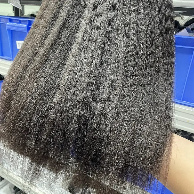 10A Cabelo Virgem Bruto Cambodjano Tecido de Cabelo Liso Afro