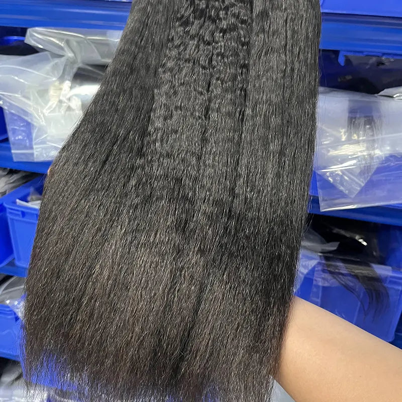 12A Cabelo Virgem Bruto Vietnamita Tecido de Cabelo Liso Afro