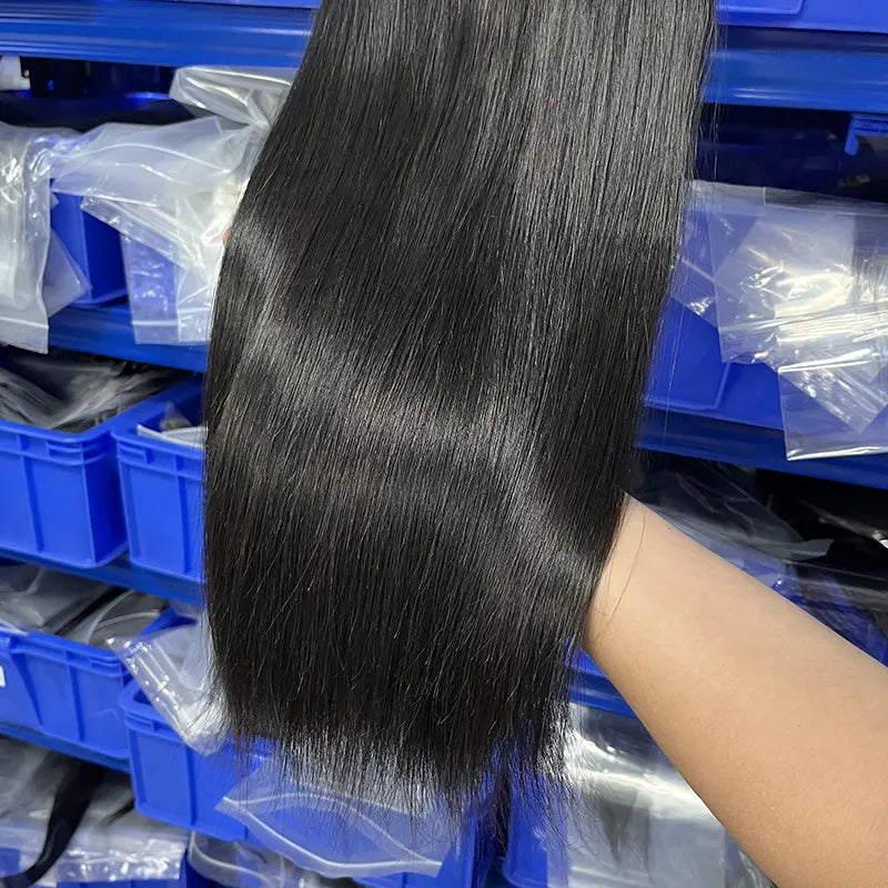 12A Cabelo Virgem Bruto Vietnamita Tecido de Cabelo Liso