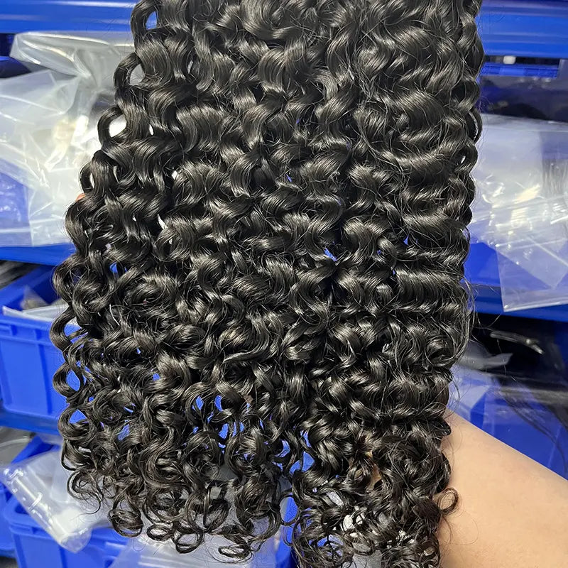 12A Cabelo Virgem Bruto Vietnamita Tecido de Cabelo Ondulado Água