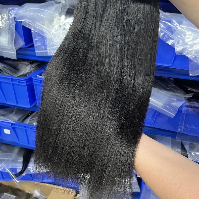 12A Cabelo Virgem Bruto Vietnamita Tecido de Cabelo Yaki