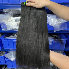 12A Cabelo Virgem Bruto Vietnamita Tecido de Cabelo Yaki