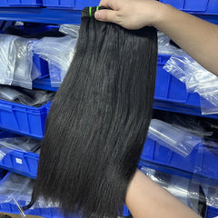 12A Cabelo Virgem Bruto Vietnamita Tecido de Cabelo Yaki