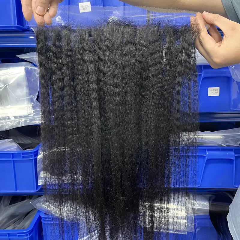 13x4 HD/ Transparent Frontal Kinky Straight