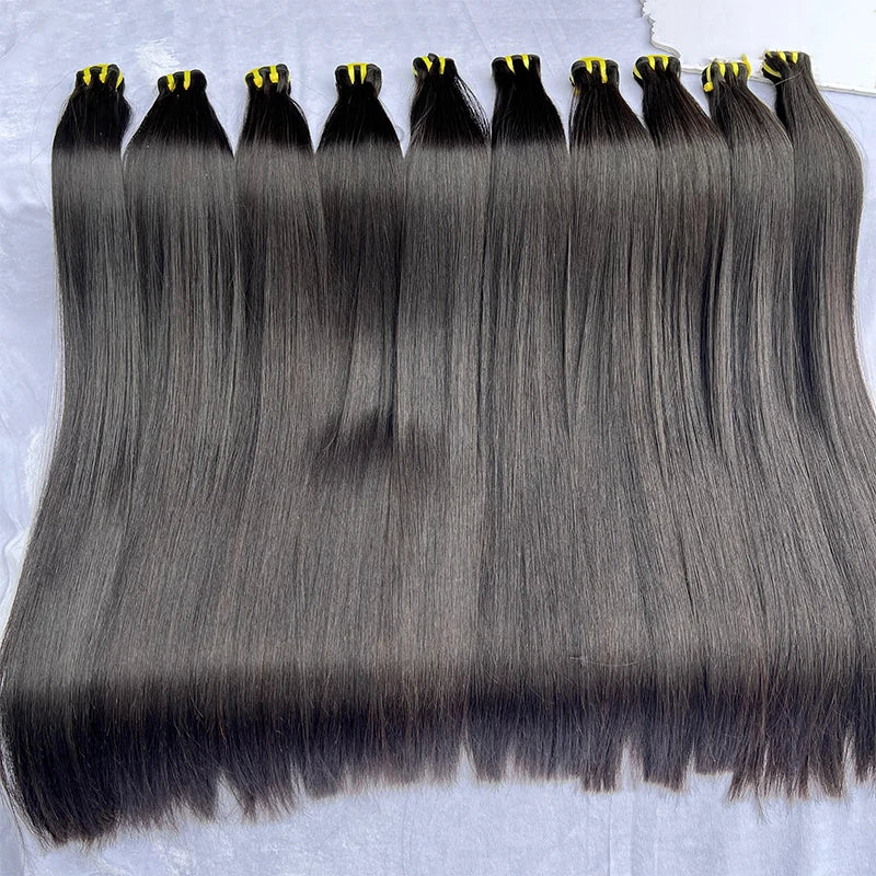 Pacotes de Tecido de Cabelo Ultra Longo de 32 34 36 38 40 Polegadas Lisos
