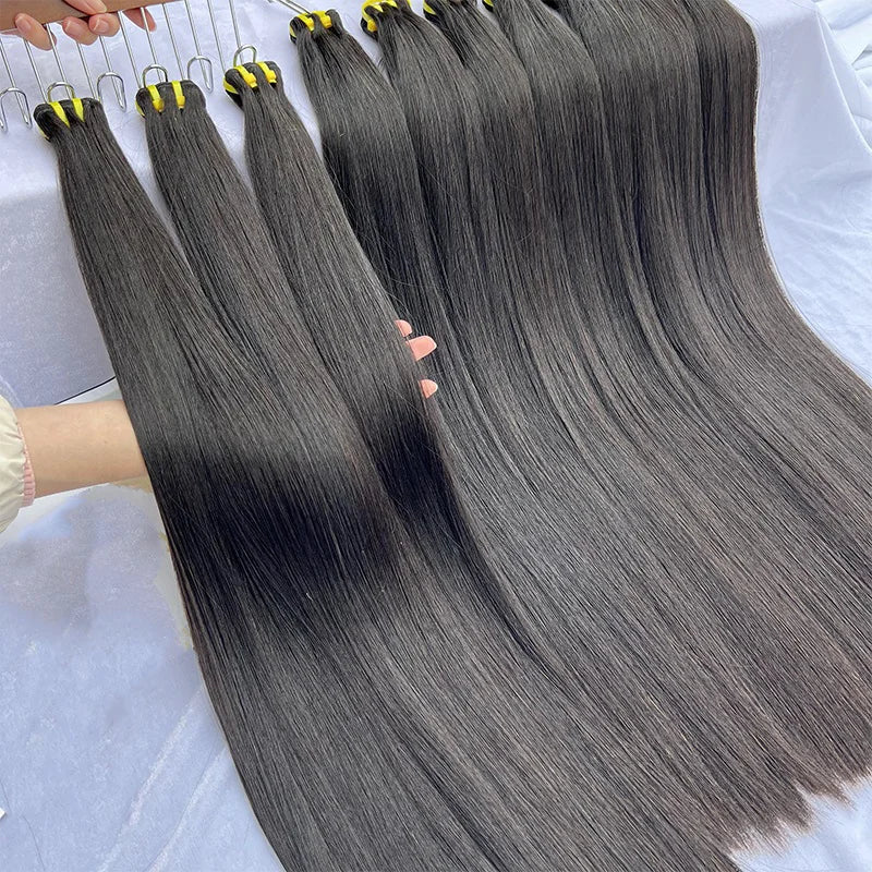 Pacotes de Tecido de Cabelo Ultra Longo de 32 34 36 38 40 Polegadas Lisos