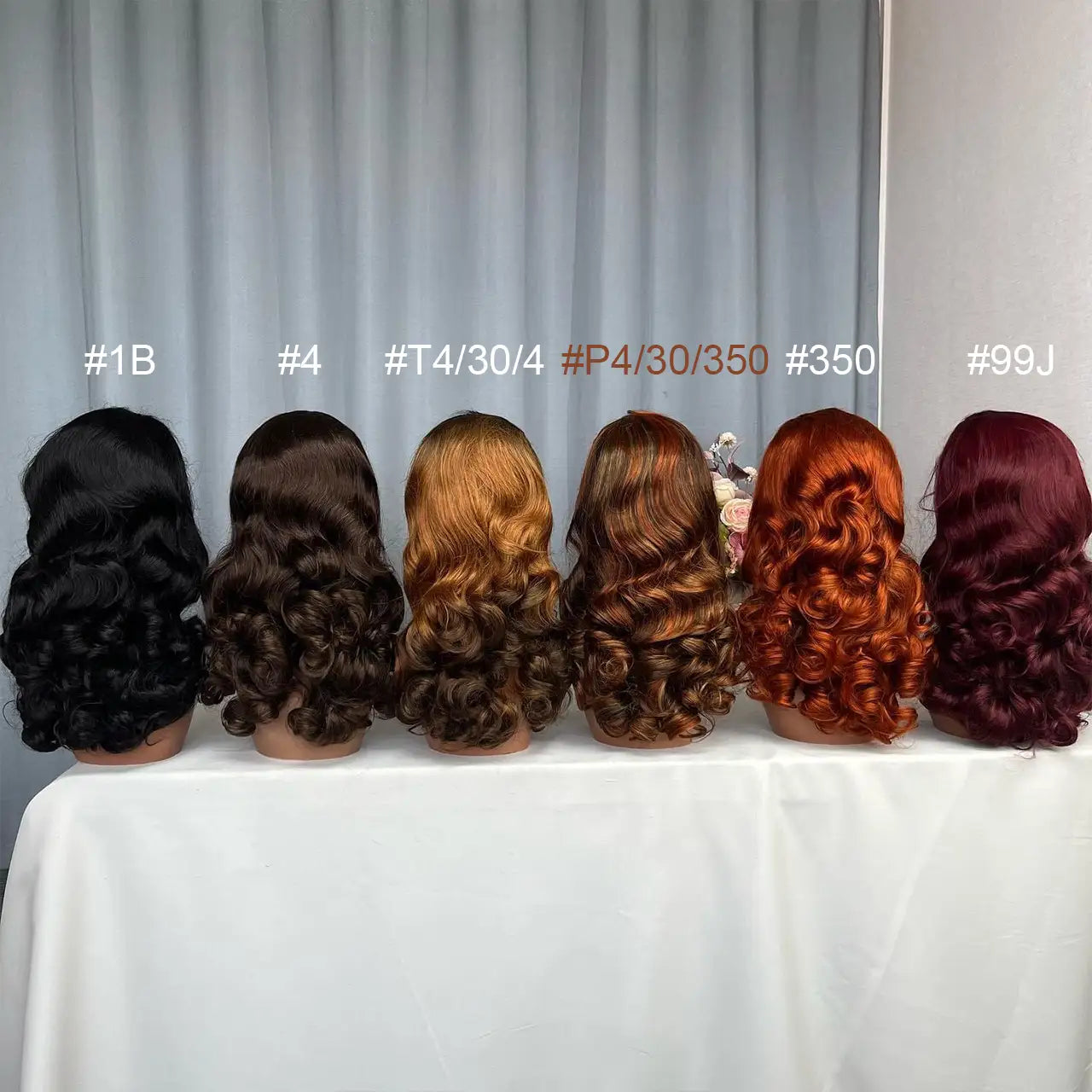 Peruca de Cabelo Cru com 5x5/ 13x4 Dupla Densidade Cachos Volumosos