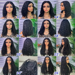 Peruca de Cabelo Cacheado Boêmio Cru 5x5 Duplo Estirado
