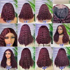 Peruca de Cabelo Cacheado Boêmio Cru 5x5 Duplo Estirado