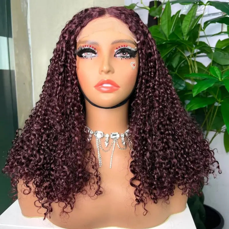 Peruca de Cabelo Cacheado Pixel Cru 5x5 Duplo Estirado