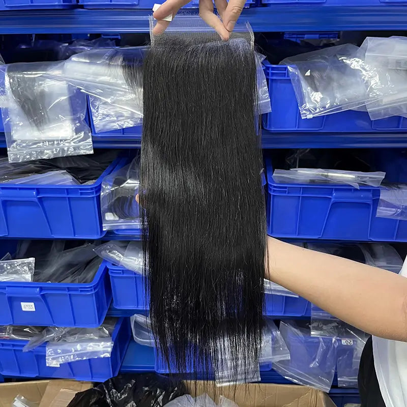 6x6 HD/ Transparent Closure Straight