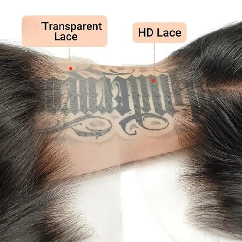 6x6 HD/ Transparent Closure Body Wave