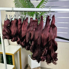 Vincular Cabelo Cacheado Vibrante 9A Cru Duplo Estirado