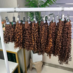 Vincular Cabelo Cacheado Pixel 9A Cru Duplo Estirado