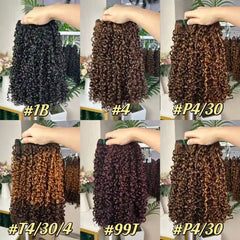 Vincular Cabelo Cacheado Pixel 9A Cru Duplo Estirado