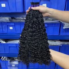 Cabelo humano maioria do Virgin da onda de água para trançar