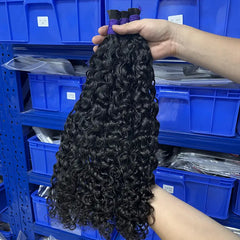 Cabelo humano maioria do Virgin da onda de água para trançar